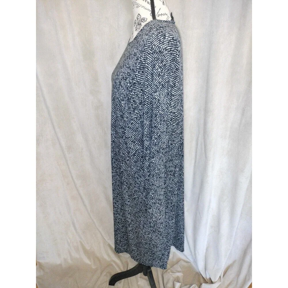 J.Jill Wearever Collection Women's Long Sleeve High Waist Stretch Knit Dress. 1X - Picture 4 of 8